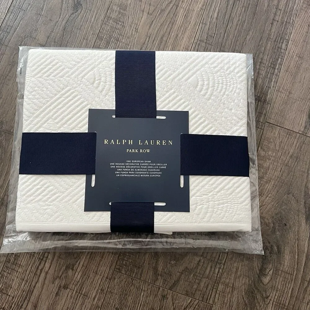 Ralph Lauren Euro Sham Elysia Park Row